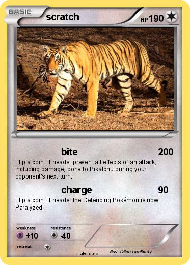 Pokemon scratch