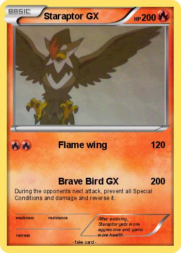 Pokemon Staraptor GX
