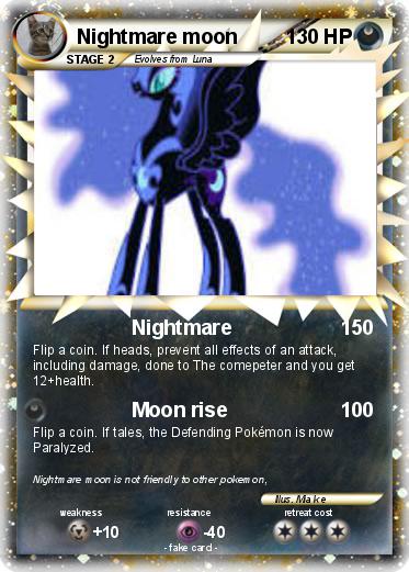 Pokemon Nightmare moon
