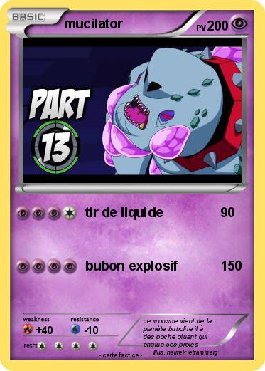 Pokemon mucilator