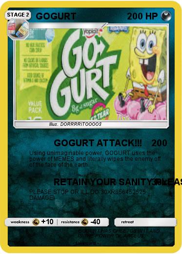 Pokemon GOGURT