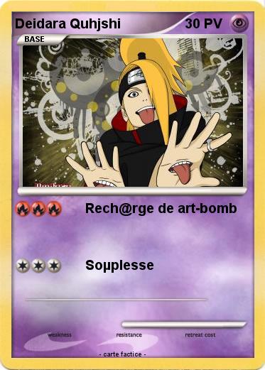 Pokemon Deidara Quhjshi