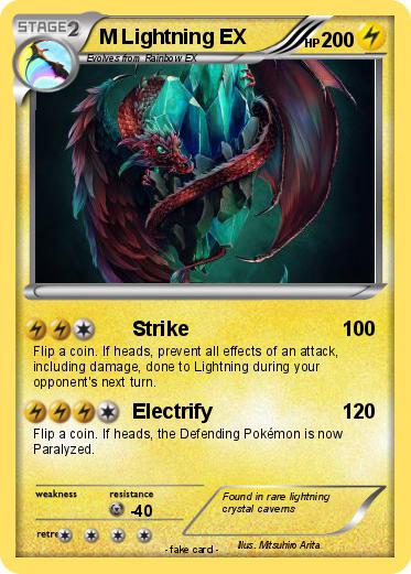 Pokemon M Lightning EX
