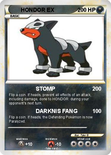 Pokemon HONDOR EX