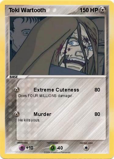 Pokemon Toki Wartooth