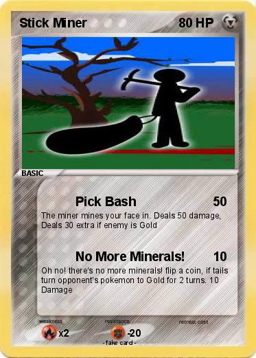 Pokemon Stick Miner
