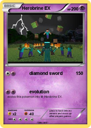 Pokemon Herobrine EX