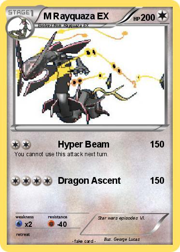 Pokemon M Rayquaza EX