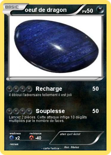 Pokemon oeuf de dragon