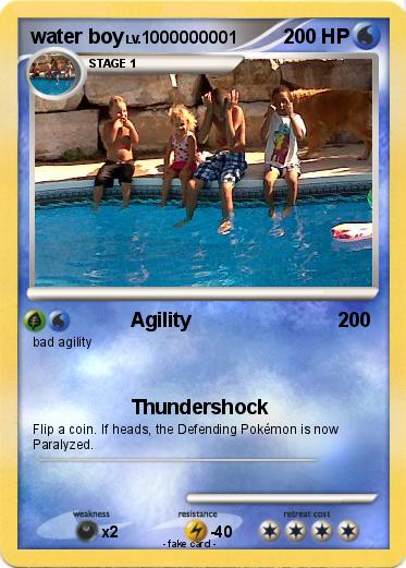 Pokemon water boy
