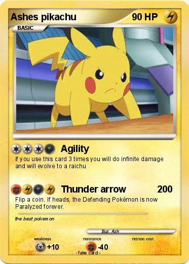 Pokemon Ashes pikachu
