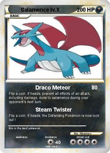 Pokemon Salamence lv.X