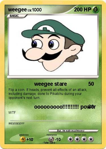 Pokemon weegee