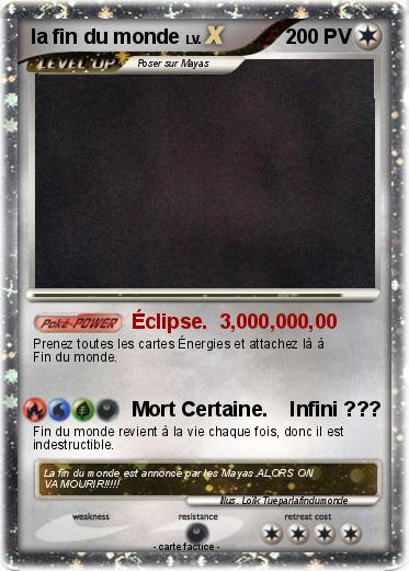 Pokemon la fin du monde