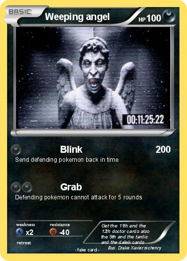 Pokemon Weeping angel