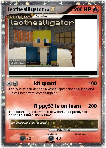 Pokemon leothealligator