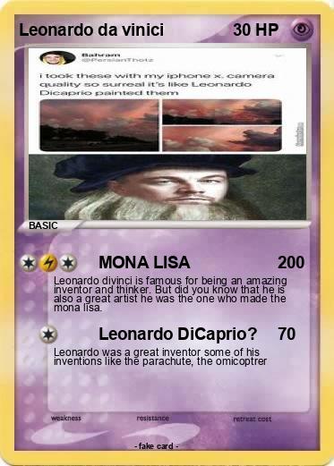 Pokemon Leonardo da vinici