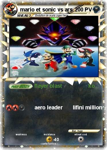 Pokemon mario et sonic vs ars