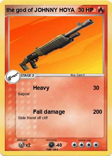 Pokemon the god of JOHNNY HOYA