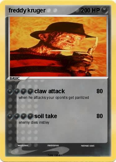 Pokemon freddy kruger