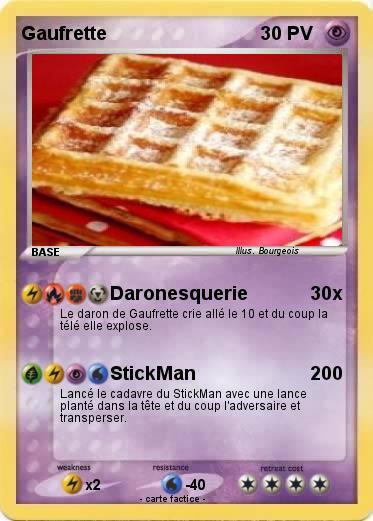 Pokemon Gaufrette
