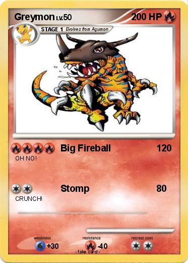 Pokemon Greymon
