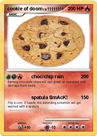 Pokemon cookie of doom