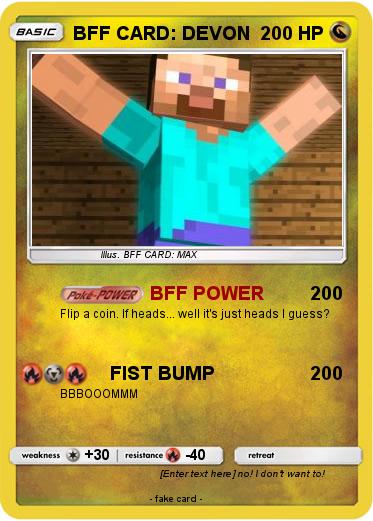 Pokemon BFF CARD: DEVON