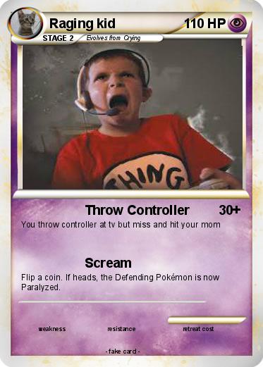 Pokemon Raging kid