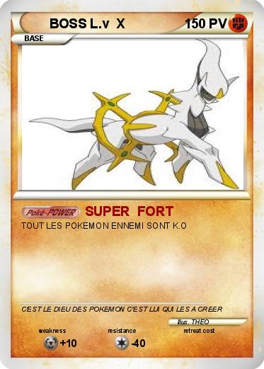 Pokemon BOSS L.v  X