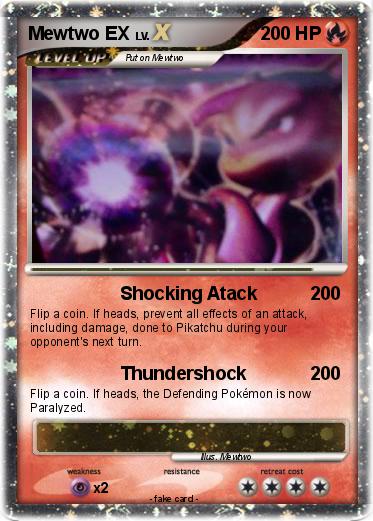 Pokemon Mewtwo EX