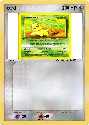Pokemon card