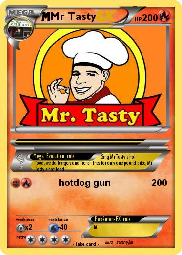 Pokemon Mr Tasty