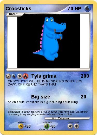 Pokemon Crocsticks