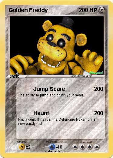 Pokemon Golden Freddy