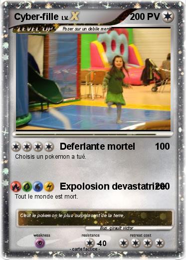 Pokemon Cyber-fille