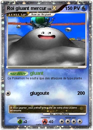 Pokemon Roi gluant mercur