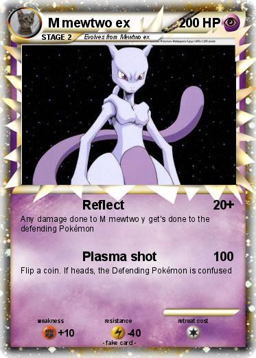 Pokemon M mewtwo ex