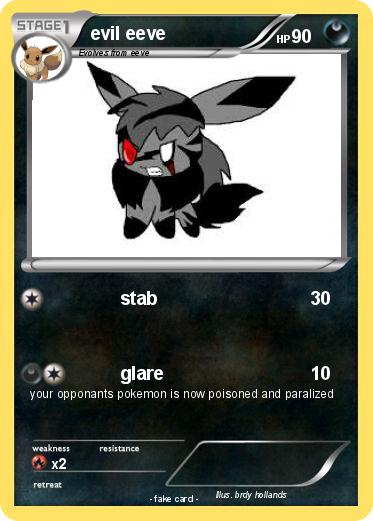 Pokemon evil eeve