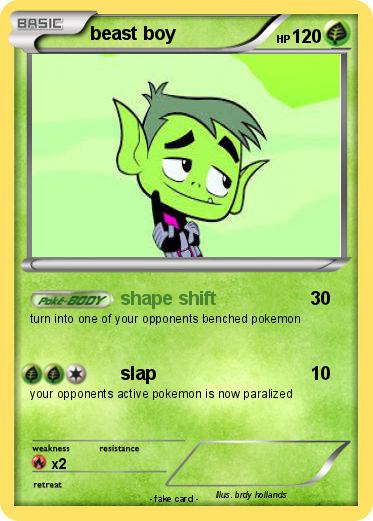 Pokemon beast boy