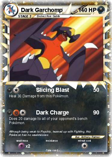 Pokemon Dark Garchomp