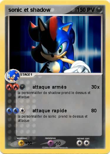Pokemon sonic et shadow