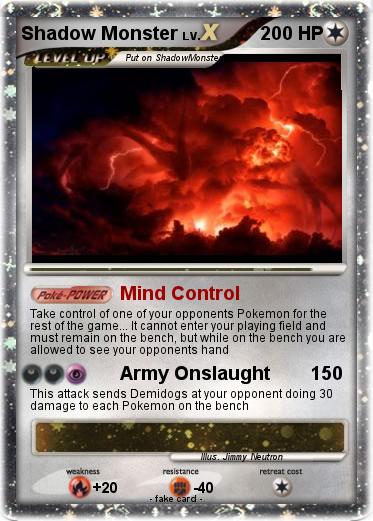 Pokemon Shadow Monster