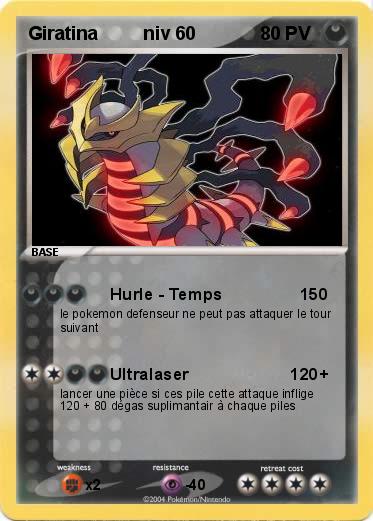 Pokemon Giratina         niv 60