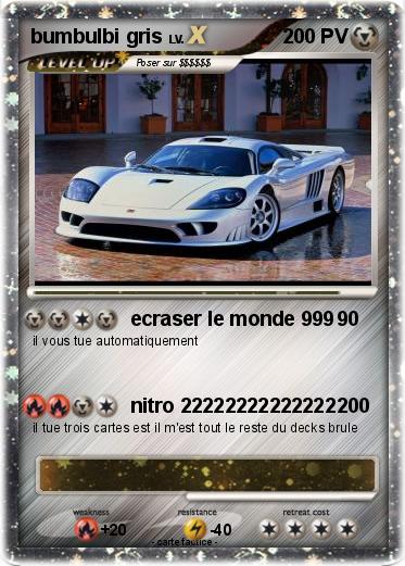 Pokemon bumbulbi gris