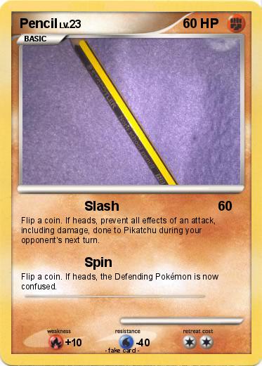 Pokemon Pencil