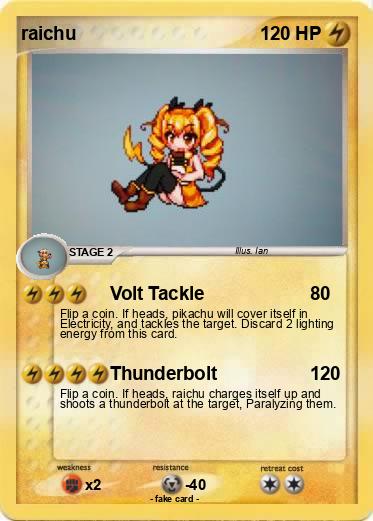 Pokemon raichu
