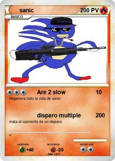 Pokemon sanic