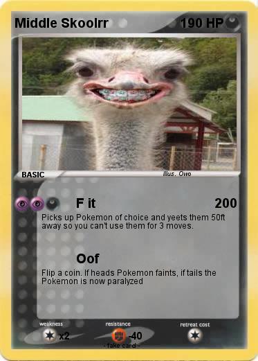 Pokemon Middle Skoolrr