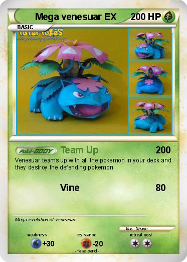 Pokemon Mega venesuar EX